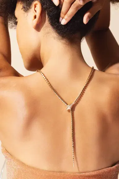 SIDNEY GARBER Wrap Around Snake Lariat | Thumbnail 4 SIDNEY GARBER Wrap Around Snake Lariat | Thumbnail 4