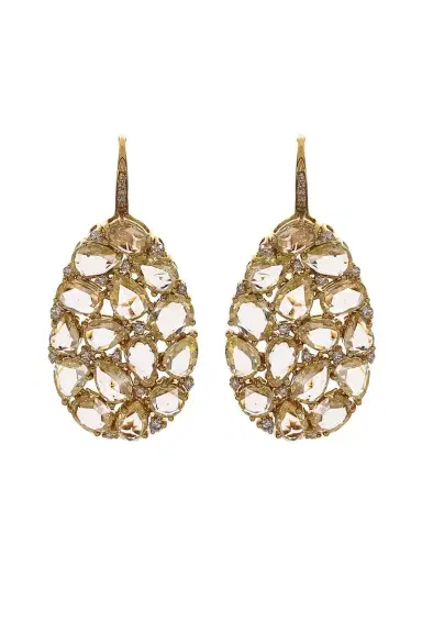 SUTRA Yellow Diamond Earrings | Thumbnail 1