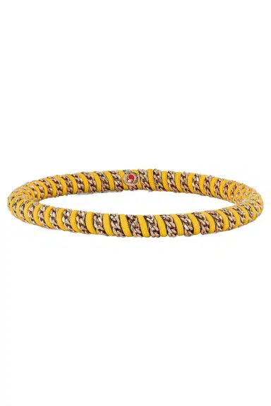 ROBERTO DEMEGLIO Yellow Gio Stretch Stretch Bracelet - Yellow Gold | Thumbnail 1