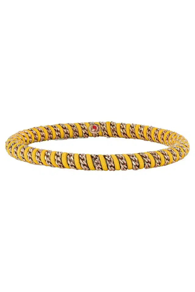 ROBERTO DEMEGLIO Yellow Gio Stretch Stretch Bracelet - Yellow Gold