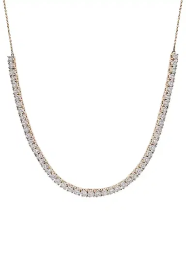 DANA REBECCA DESIGNS Yellow Gold Ava Bea Diamond Tennis Necklace | Thumbnail 1 DANA REBECCA DESIGNS Yellow Gold Ava Bea Diamond Tennis Necklace | Thumbnail 1