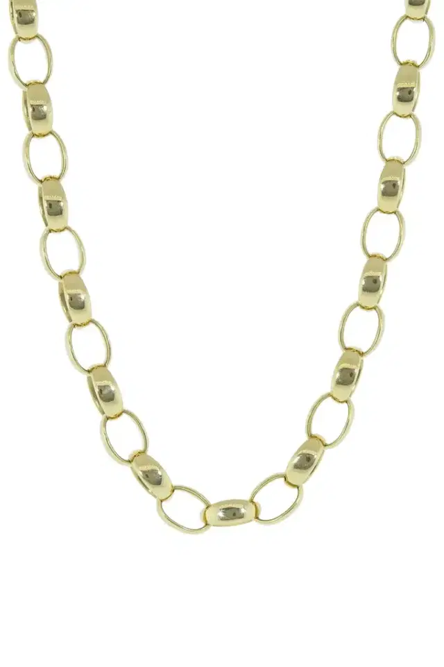 TAMARA COMOLLI Yellow Gold Signature Chain Necklace