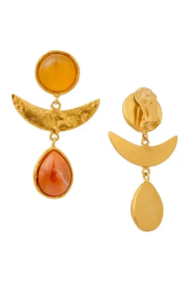 Sylvia Toledano Yellow Onyx Golden Jasper Earrings | Thumbnail 4