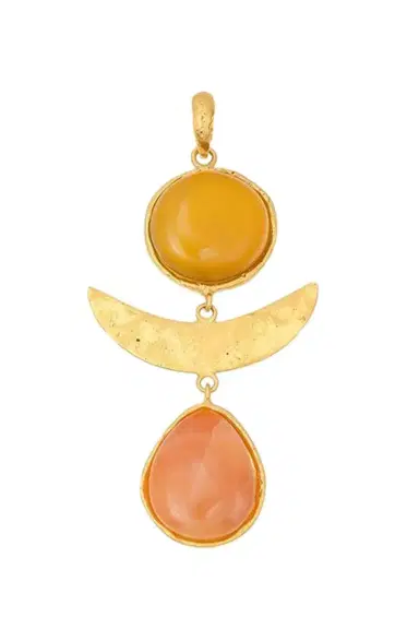 Sylvia Toledano Yellow Onyx Sunset Pendant | Thumbnail 1