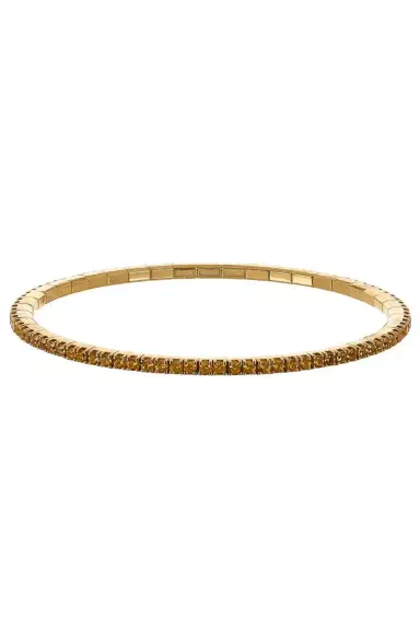 ROBERTO DEMEGLIO Yellow Sapphire Extensible Stretch Bracelet | Thumbnail 1