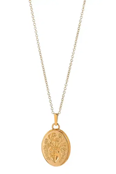 CASTRO SMITH Yellow Small Heart Pendant Necklace | Thumbnail 1 CASTRO SMITH Yellow Small Heart Pendant Necklace | Thumbnail 1