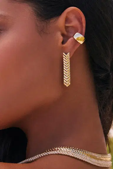 Anita Ko Zipper Drop Earrings | Thumbnail 2