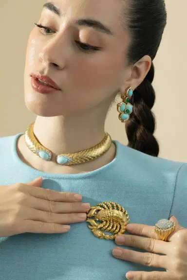 DAVID WEBB Zodiac Scorpio Brooch | Thumbnail 4