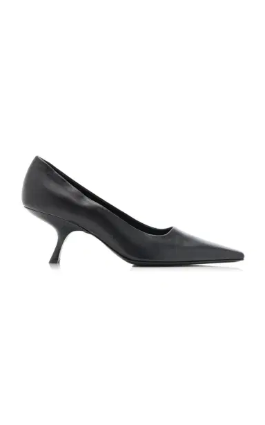 The Row Leather Kitten Pumps | Thumbnail 7 The Row Leather Kitten Pumps | Thumbnail 7
