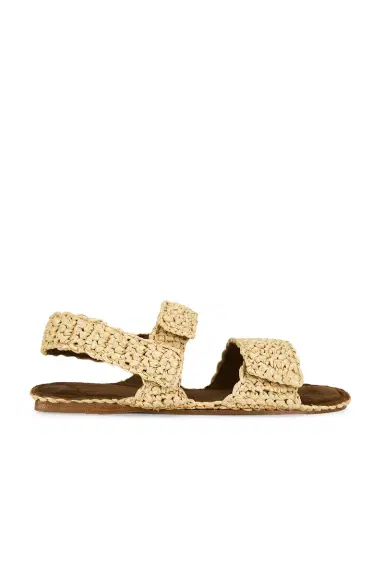Khaite Boden Raffia Flat | Thumbnail 2 Khaite Boden Raffia Flat | Thumbnail 2