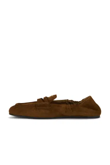 Miu Miu Suede Loafer | Thumbnail 5 Miu Miu Suede Loafer | Thumbnail 5