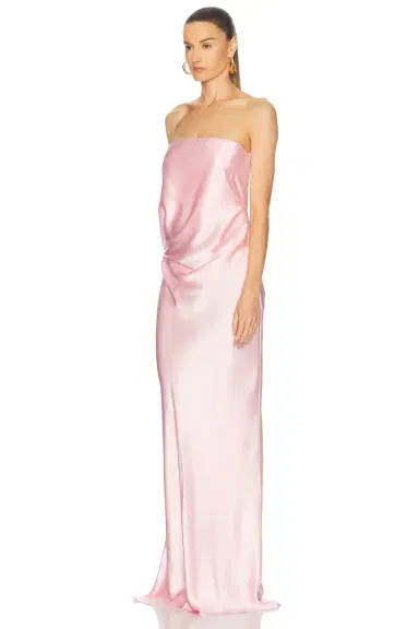 THE SEI Draped Strapless Gown | Thumbnail 4