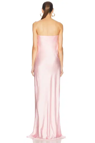THE SEI Draped Strapless Gown | Thumbnail 5