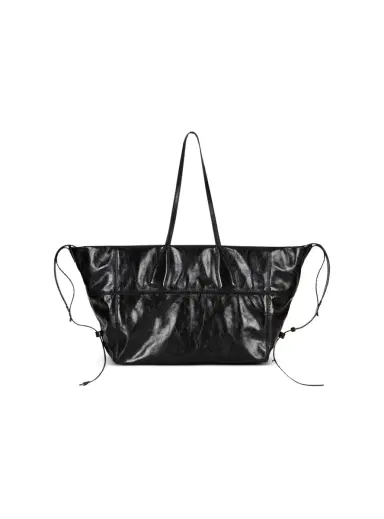 Balmain Track Zips calfskin tote bag | Thumbnail 4