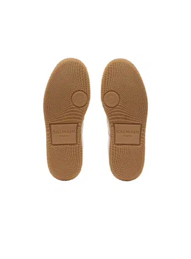 Balmain Leather and canvas  Swan sneakers | Thumbnail 6