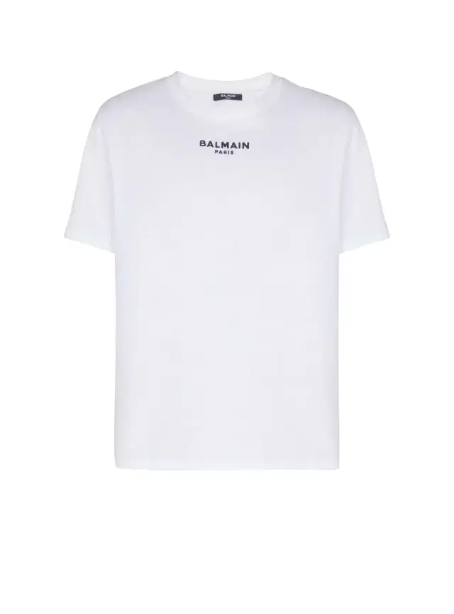 Balmain Embroidered  Paris T-shirt