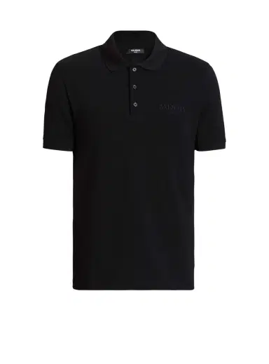 Balmain Embroidered Vintage polo | Thumbnail 1 Balmain Embroidered Vintage polo | Thumbnail 1