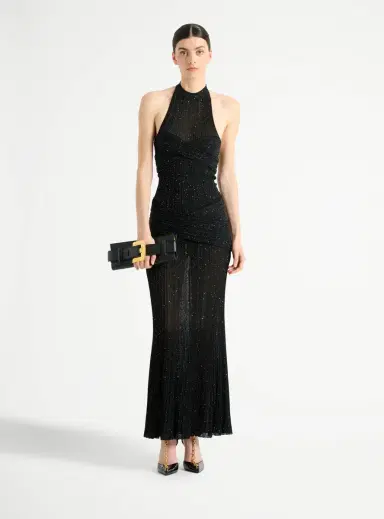 Balmain Long Fléchage knit dress | Thumbnail 2