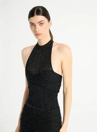 Balmain Long Fléchage knit dress | Thumbnail 5