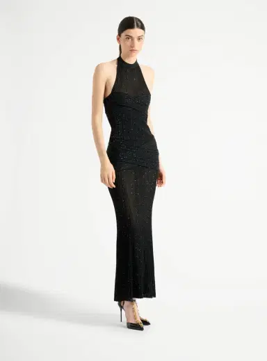 Balmain Long Fléchage knit dress | Thumbnail 7