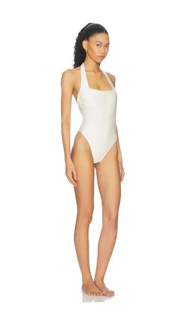 Frankies Bikinis X Paige Lorenze Tommy Satin One Piece | Thumbnail 3 Frankies Bikinis X Paige Lorenze Tommy Satin One Piece | Thumbnail 3