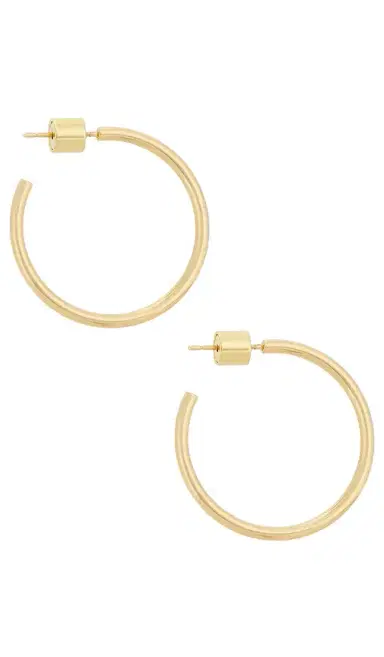 Jennifer Fisher 1 Thread Mini Hoops | Thumbnail 2 Jennifer Fisher 1 Thread Mini Hoops | Thumbnail 2