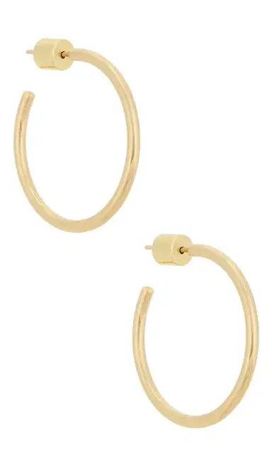 Jennifer Fisher 1 Thread Mini Hoops | Thumbnail 1 Jennifer Fisher 1 Thread Mini Hoops | Thumbnail 1