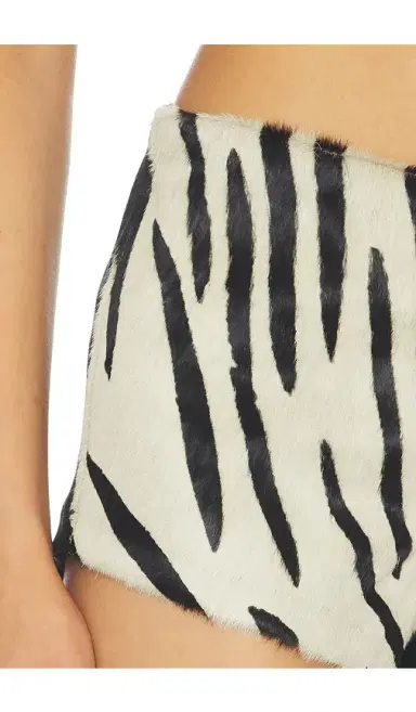 Understated Leather x REVOLVE Zebra Short | Thumbnail 6 Understated Leather x REVOLVE Zebra Short | Thumbnail 6