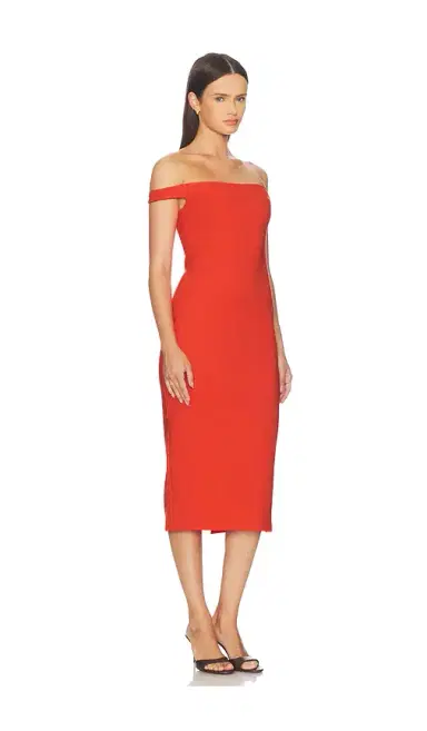 Amanda Uprichard Nico Midi Dress | Thumbnail 2 Amanda Uprichard Nico Midi Dress | Thumbnail 2