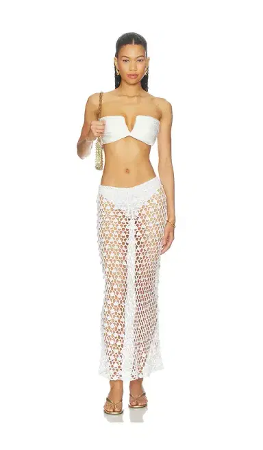 superdown Dinah Crochet Maxi Skirt | Thumbnail 5