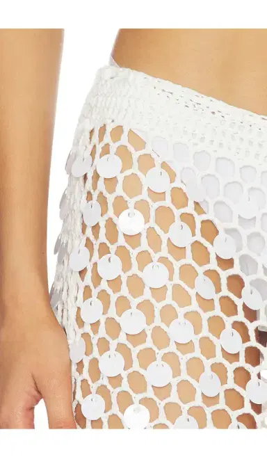 superdown Dinah Crochet Maxi Skirt | Thumbnail 6