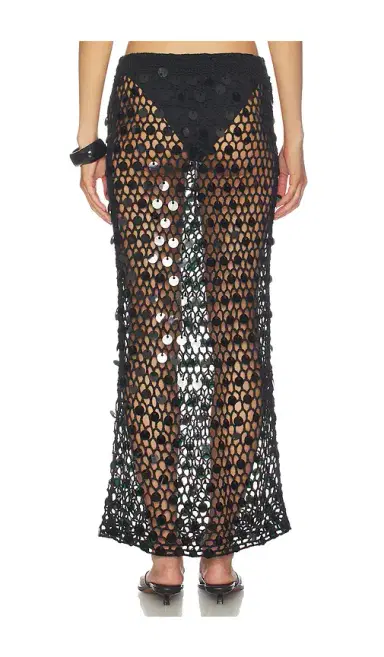 superdown Dinah Crochet Maxi Skirt | Thumbnail 4 superdown Dinah Crochet Maxi Skirt | Thumbnail 4