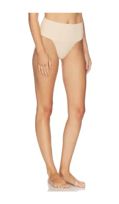 Spanx Supersmooth Undie-tectable Cotton Thong | Thumbnail 2