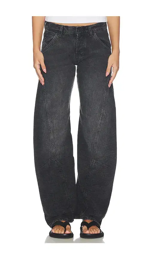 Free People x REVOLVE Highland Bowed Jean