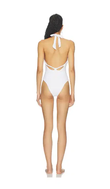 Nau Bikinis Rope Solid Halterneck One Piece | Thumbnail 4