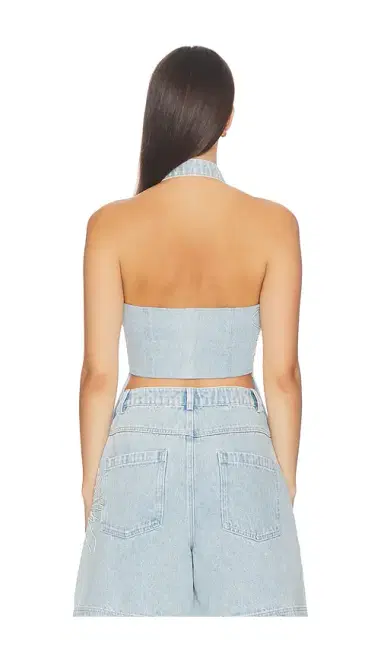 The Wolf Gang Amana Denim Vest | Thumbnail 4 The Wolf Gang Amana Denim Vest | Thumbnail 4