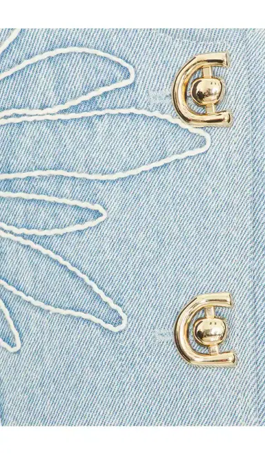The Wolf Gang Amana Denim Vest | Thumbnail 6 The Wolf Gang Amana Denim Vest | Thumbnail 6