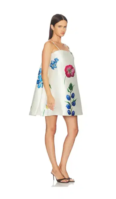 LA FUORI Iris Of The Sapphire Garden Mini Dress | Thumbnail 2
