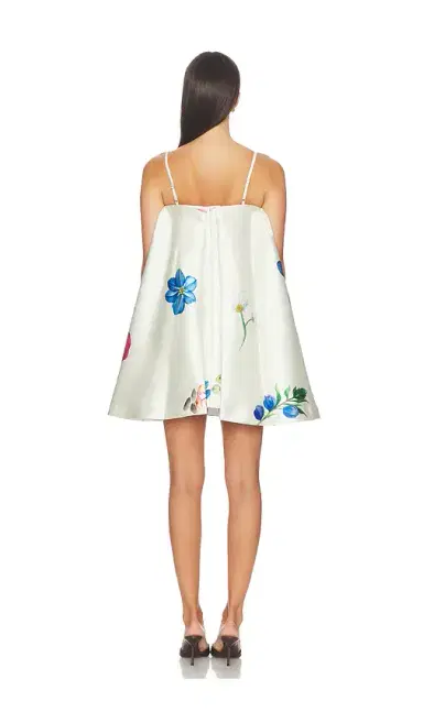 LA FUORI Iris Of The Sapphire Garden Mini Dress | Thumbnail 4