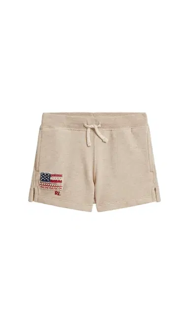 Polo Ralph Lauren Kids French Terry Flag Standard Short | Thumbnail 1