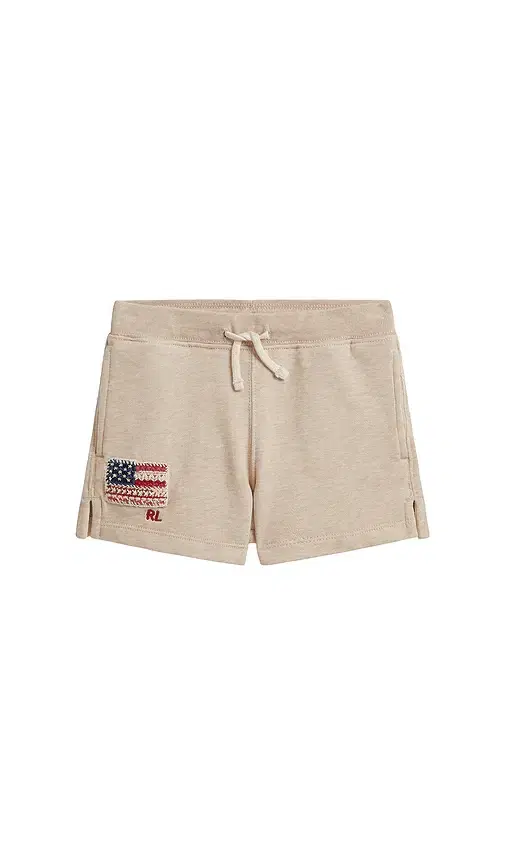 Kids French Terry Flag Standard Short