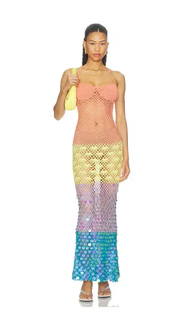 superdown Hildie Crochet Maxi Dress | Thumbnail 1 superdown Hildie Crochet Maxi Dress | Thumbnail 1