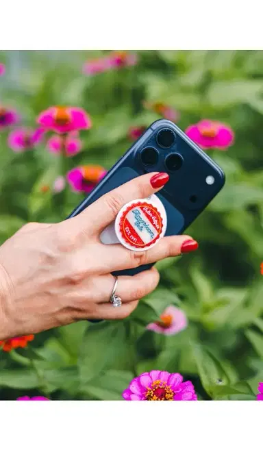 Solar Eclipse Hand-Painted Americana Cola Grip Charm | Thumbnail 2 Solar Eclipse Hand-Painted Americana Cola Grip Charm | Thumbnail 2