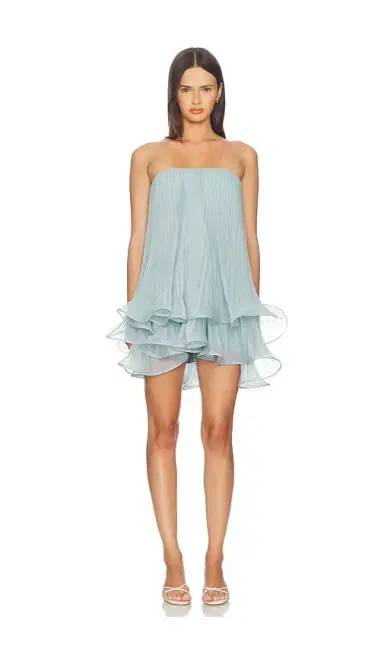 Amur Dalia Pleated Baby Doll Dress | Thumbnail 1 Amur Dalia Pleated Baby Doll Dress | Thumbnail 1
