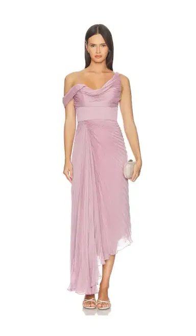 Amur Joelle Pleated Draped Gown | Thumbnail 1 Amur Joelle Pleated Draped Gown | Thumbnail 1