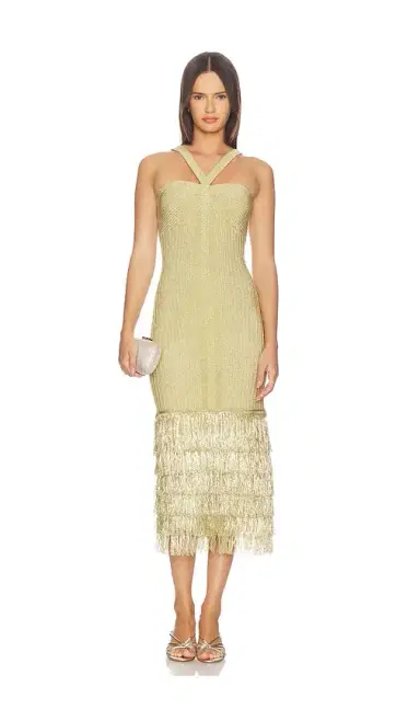 AMUR Rosalina Knit Midi Dress | Thumbnail 1 AMUR Rosalina Knit Midi Dress | Thumbnail 1