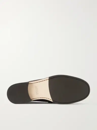 Brunello Cucinelli Suede Penny Loafers - Men | Thumbnail 3