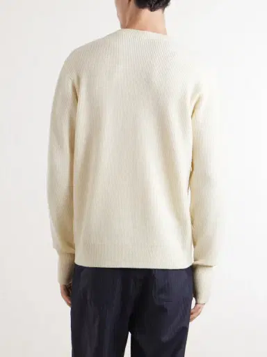 Barena Ribbed Virgin Wool Sweater - Men | Thumbnail 4