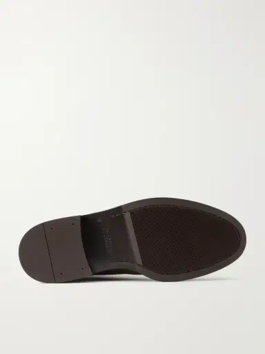 Brunello Cucinelli Suede Derby Boots - Men | Thumbnail 3