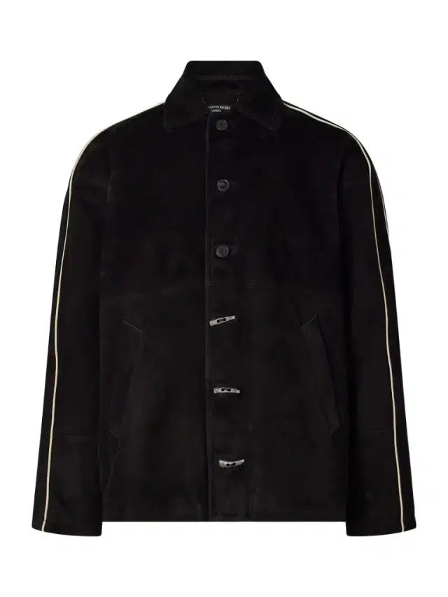Académie Embellished Suede Jacket - Men